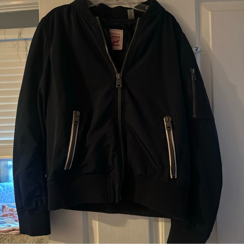 Levi's Black Bomber Jacket
